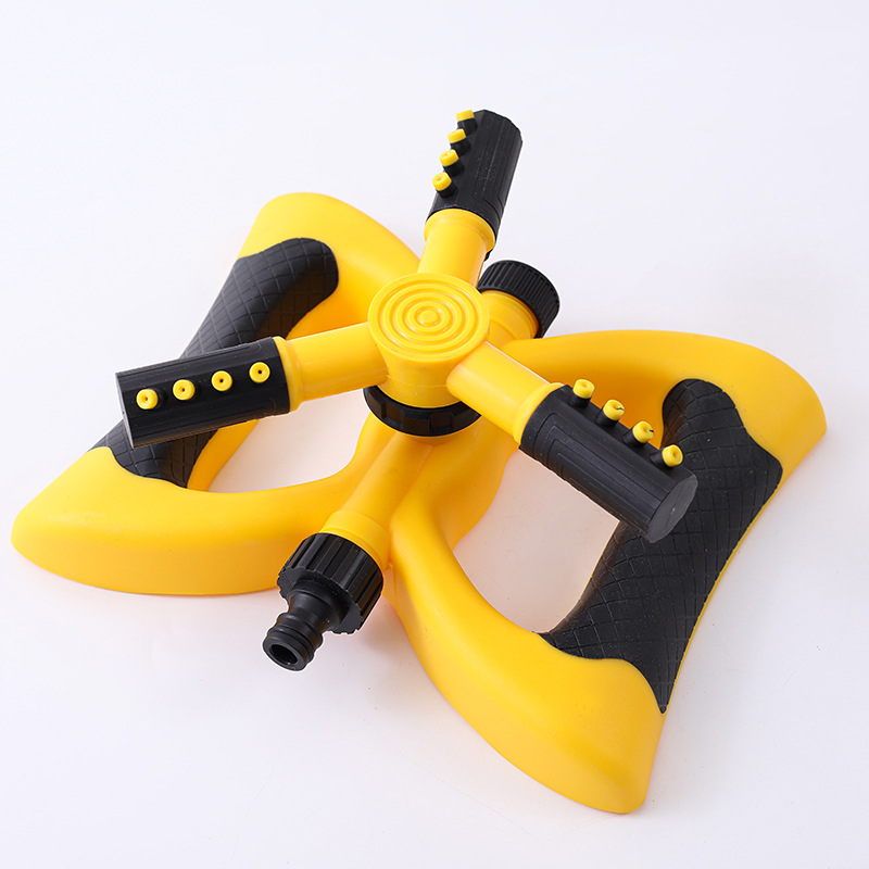 Garden irrigation automatic rotating sprinkler 360 degree roof cooling lawn watering concrete maintenance sprinkler head
