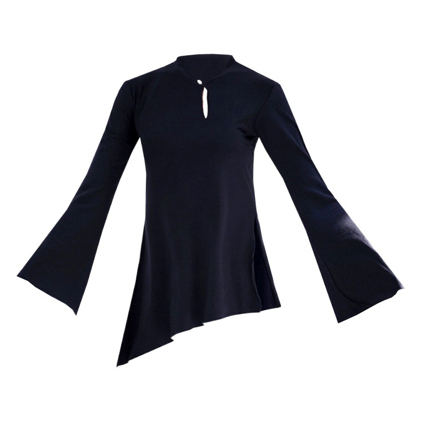 Classical Ethnic Dance Tops, Rhyme Art Test, Chinese Style Modern Practice Clothes, Modal Women's Tai Chi Clothes for Adults