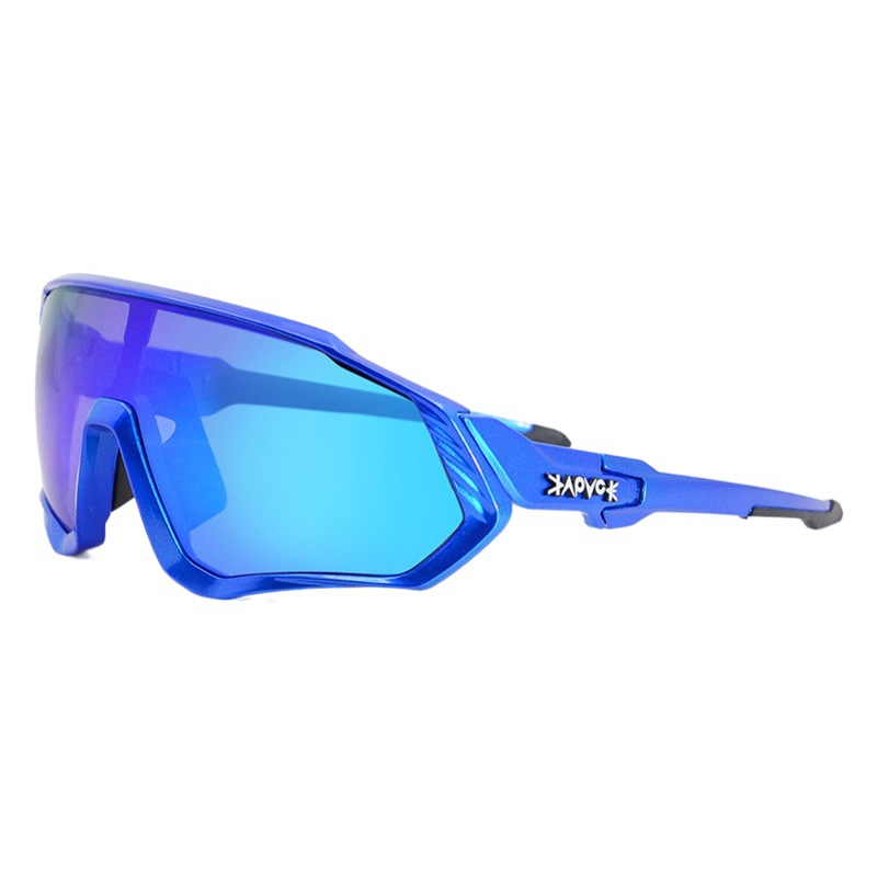 Kapvoe Villain Polarized Cycling Glasses Windproof Goggles Mountain Bike Sports Full-Frame Sunglasses