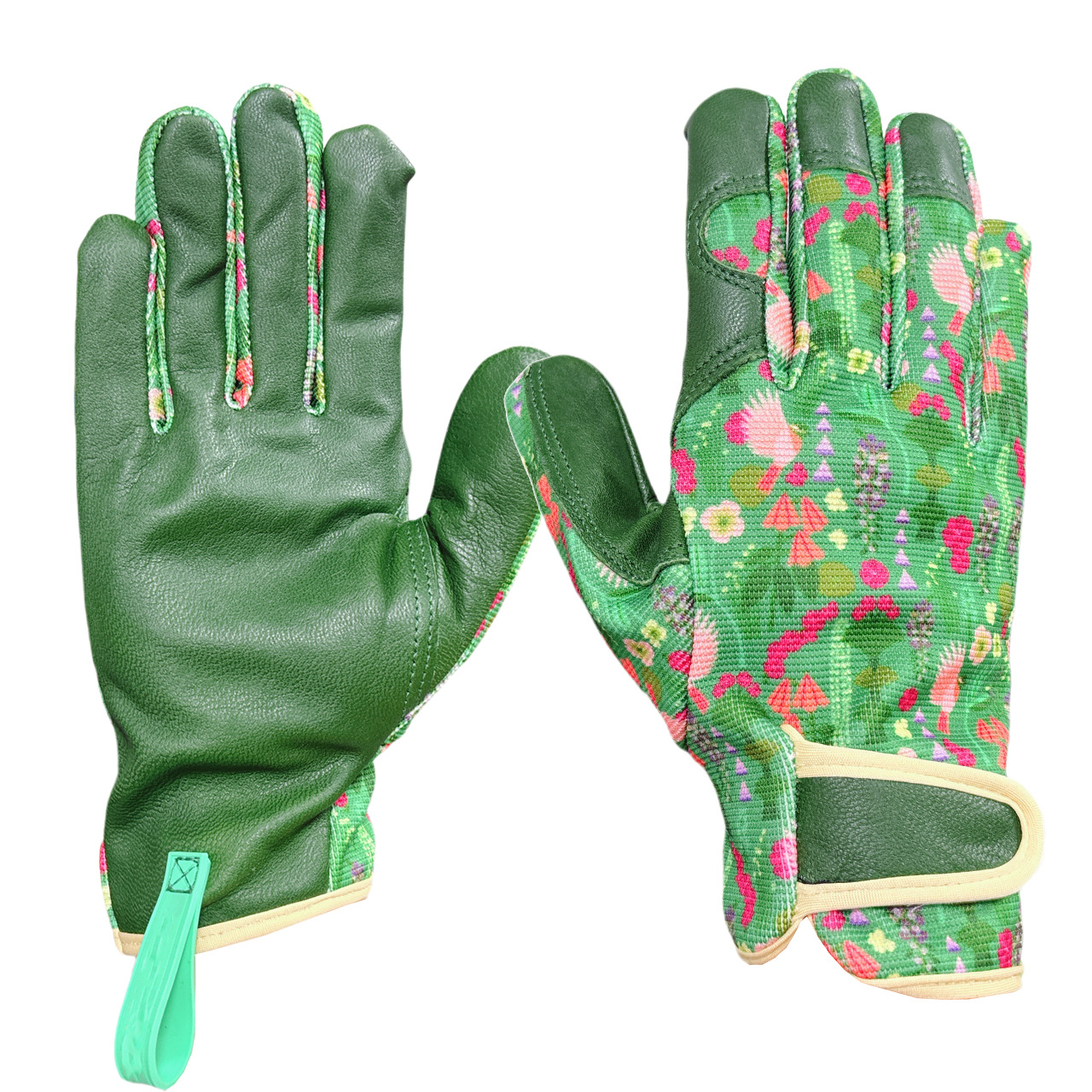 Fabric gardening gloves cross-border amazon temu hardware tools protective gloves anti-puncture anti-puncture hand gardening gloves