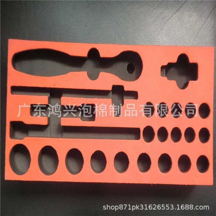 Factory supply eva lining gift box liner shockproof EVA foam lining flocking insulation