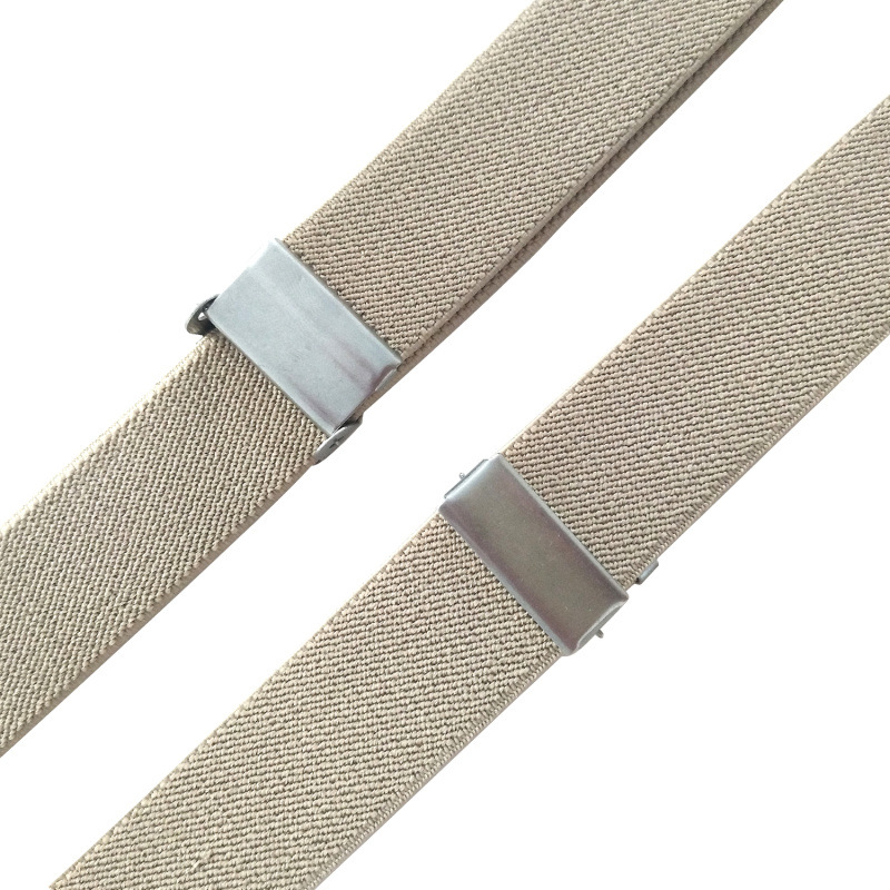 Picture of Cross-Border Supply 2.5cm Adult 4-Clip Elastic Suspenders Unisex Elastic Suspenders Set