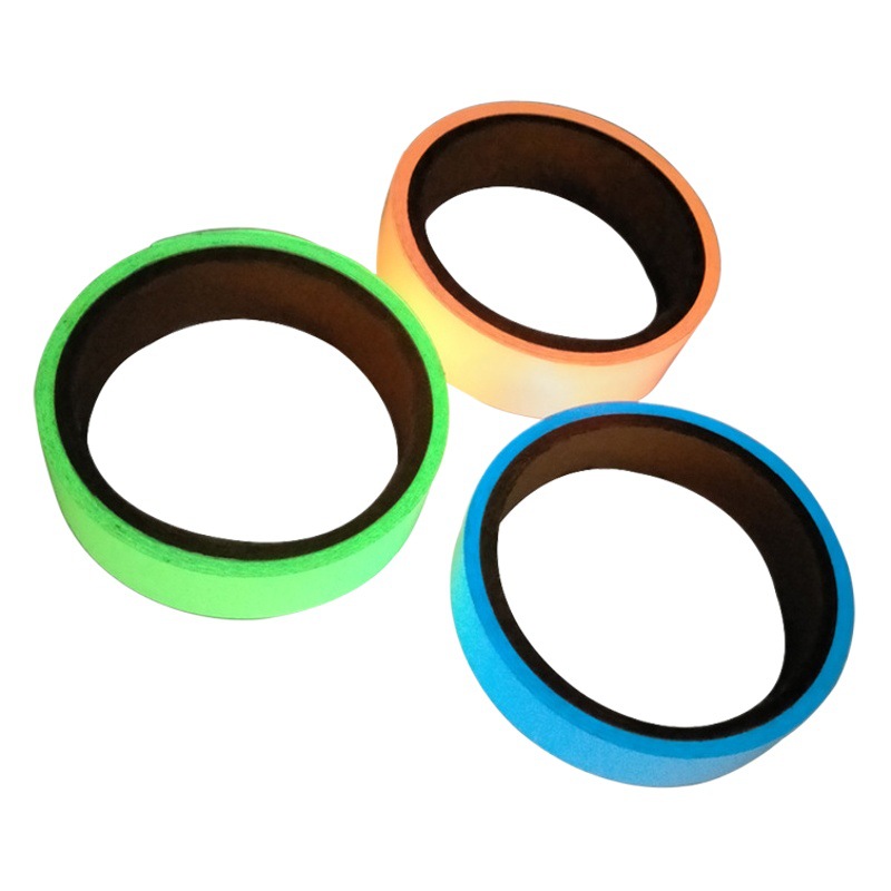 3 M creative DIY luminous strip blue green orange light self-adhesive fluorescent stickers door wall top wall bedroom luminous decoration