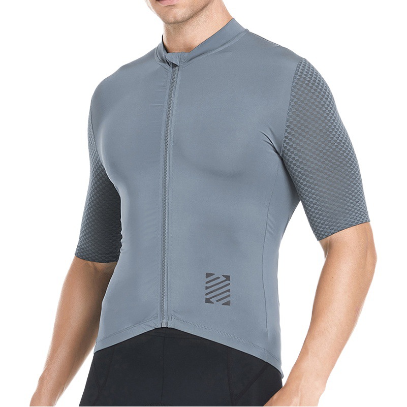 Summer Bicycle Riding Clothes Road Bike Sports Top Short-sleeved Men's Pink Lightweight Breathable Comfortable Fit Elastic