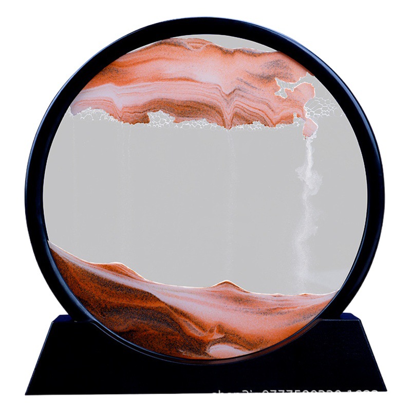 Quicksand painting ding living room hourglass ornaments graduation gift new landscape office creative decoration