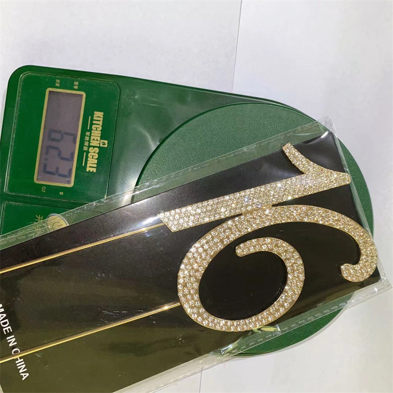 Picture of Wedding cake insert card foreign trade best selling wedding cake accessories large number 50 60 70 90