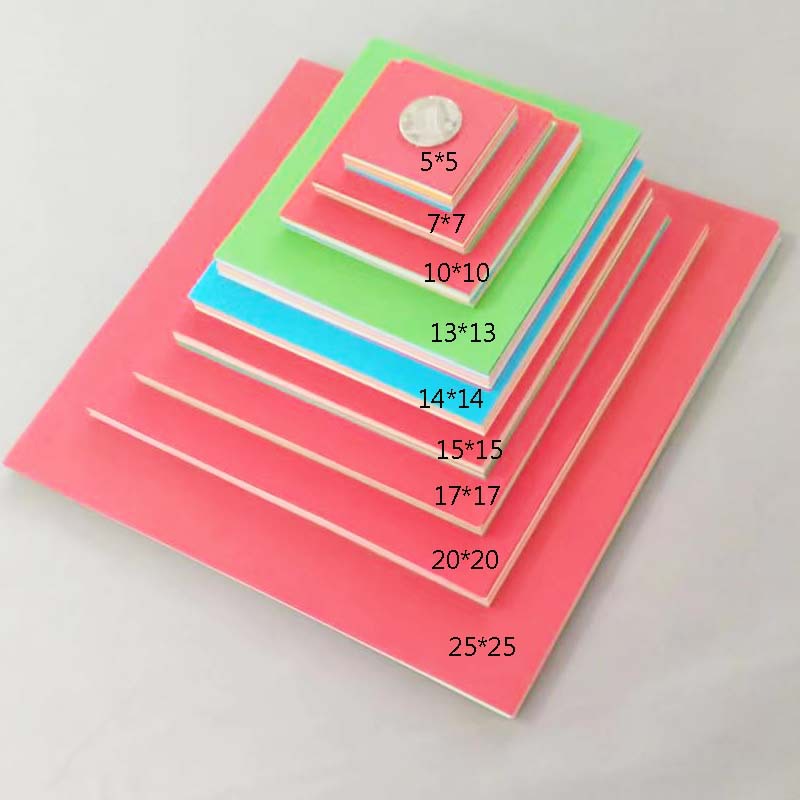 Picture of 70g Colorful A4 Copy Paper Paper-Cut Printing Paper Colorful Paper A3 Square A5 Kidsren's Handmade Origami Special Paper