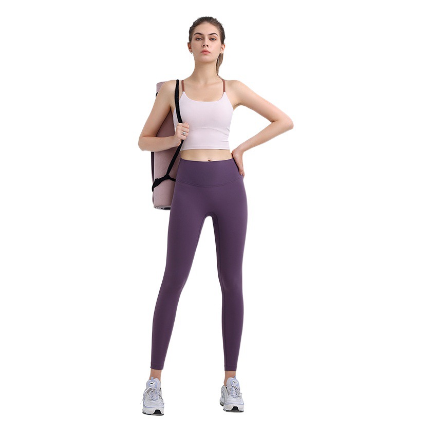 Contrast Color Sling Yoga Vest for Women, Versatile Outer Wear, Fitness Back Sports Bra, Bottoming Bra, Bra Yoga Wear