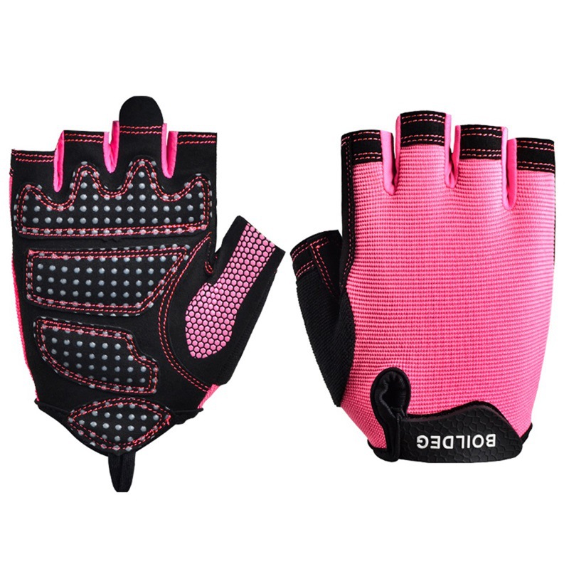 Summer Outdoor Sports Cycling Gloves, Half-Finger Shock-Absorbing, Wear-Resistant, Super Fiber, Breathable, Comfortable and Sweat-Wicking