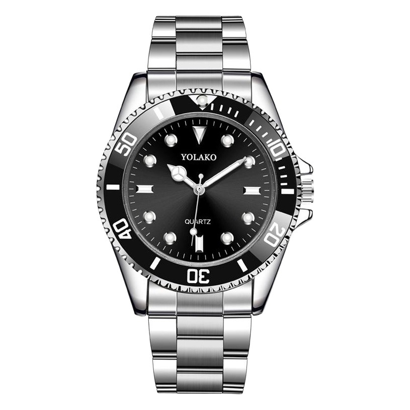 Manufacturer's Spot Live Broadcast Popular Foreign Trade Green Water Ghost Watch Men's Watch Men's Watch Fashion Steel Band Quartz Watch