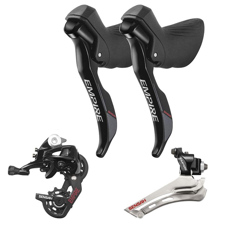 Shuntai Sensah Transmission Empire2*11-Speed Road Bicycle Handbrake and Rear Derailleur Kit Lightweight