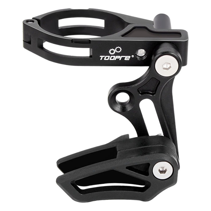 Toopre Bicycle Single Disc Chain Guide Positive and Negative Tooth Chain Stabilizer Mountain Bike Front Dial Chain Press to Prevent Chain from Falling Off