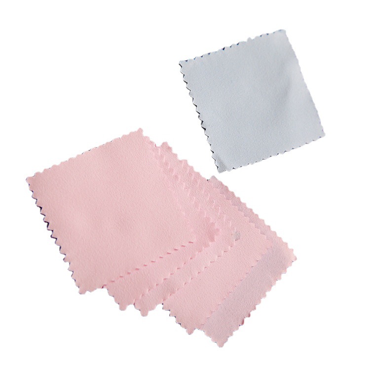Picture of Silver cleaning cloth double layer 8*8 jewelry maintenance silver cleaning cloth polishing cloth double-sided velvet silver cleaning cloth factory wholesale