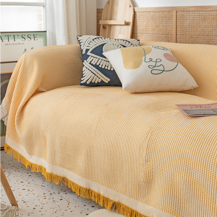 Picture of Nordic Sofa Cover Ins Sofa Towel Full Cover Internet Popular Sofa Cover Sofa Cushion Multifunctional Blanket Tablecloth All Seasons Universal