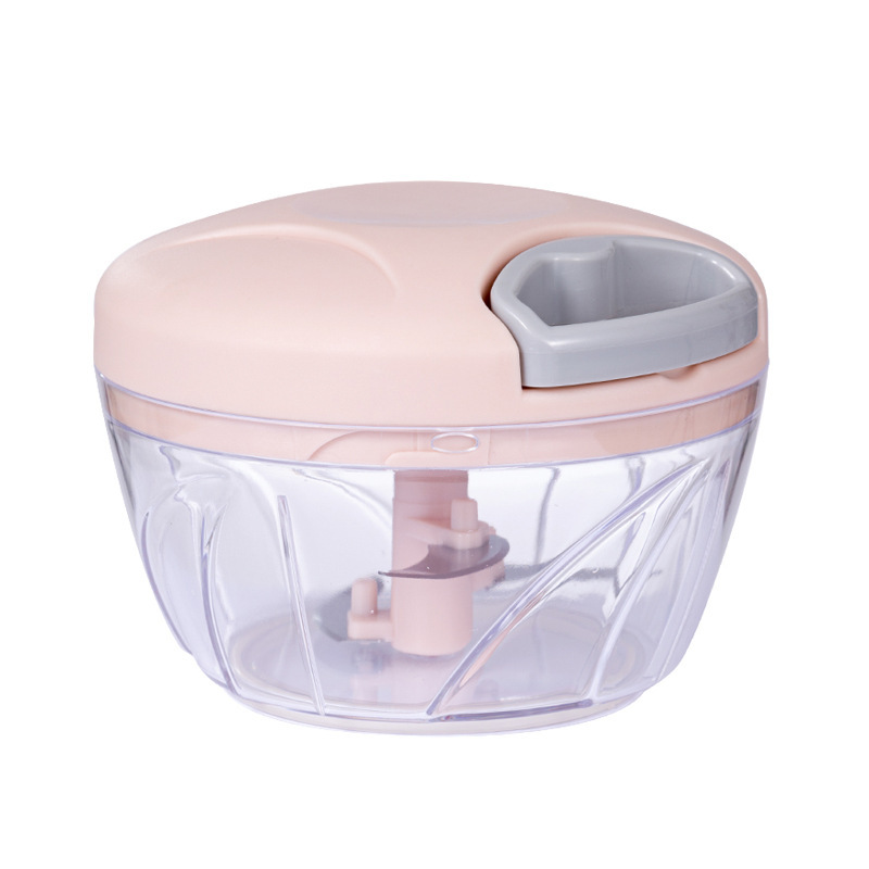 Picture of Multi-functional hand-pulled meat grinder household vegetable chopper kitchen dumpling stuffing meat chopper round garlic chopper