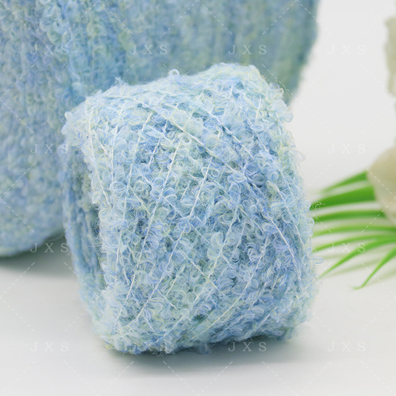 Picture of Circle Yarn Series 2.5 Coarse Color Color Spun Large Circle Yarn Stretch Wool Scarf Wool Woven