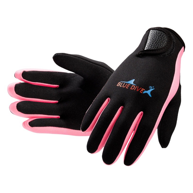 Picture of Surfing gloves thin 1.5mm wear-resistant swimming snorkeling drifting pulp board gloves warm water winter swimming warm