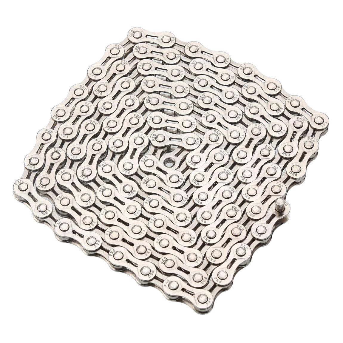 Fsc678-Speed Universal Cut Out Bicycle Chain Gold and Silver Optional Blister Packaging