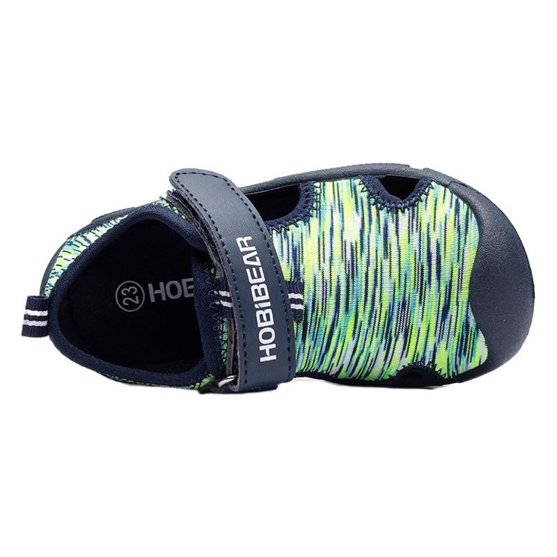 Hobi Bear Children's Shoes Summer New Breathable Girls Baby Soft Sole Children's Sandals Boys' Baotou Beach Shoes for Hair