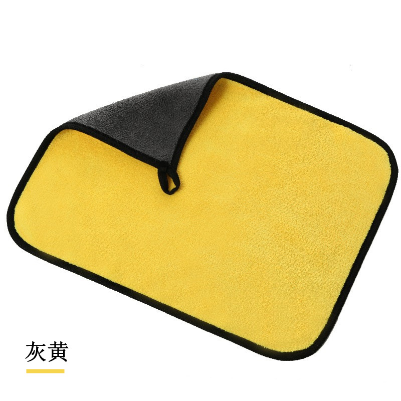 Picture of Microfiber Kitchen Cleaning Rag, Housekeeping Cleaning Special Towel, Thick Absorbent Table Wiping Car Washing Car Wiping Towel