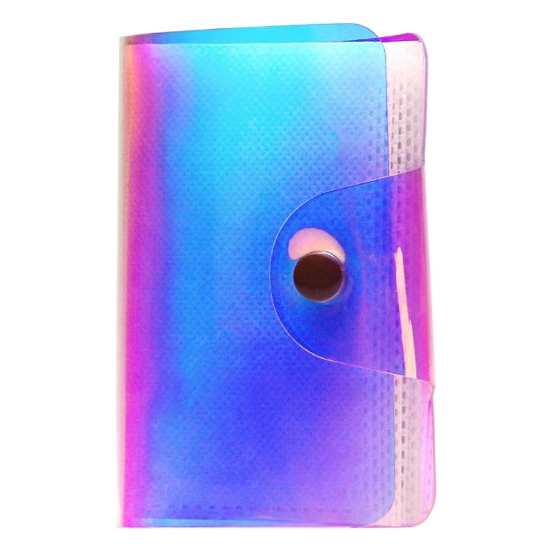 For Polaroid mini3 "20 Photo Album Transparent Phantom Album Laser Card Case Business Card Holder Album