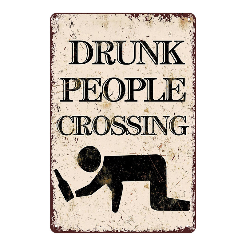 Picture of Cross-Border Hot-Selling Retro Warning Signs No Smoking American Iron Paintings Art Home Posters Decorative Paintings