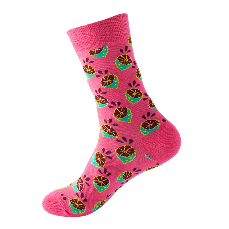 Picture of Amazon new tube socks children European and American ins wind fruit autumn and winter net red trend socks cotton manufacturers wholesale
