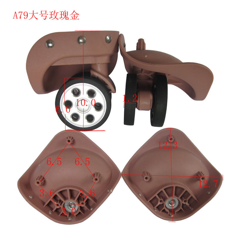 Picture of A generation of all kinds of luggage case wheel accessories luggage accessories universal wheel luggage suitcase wheel accessories
