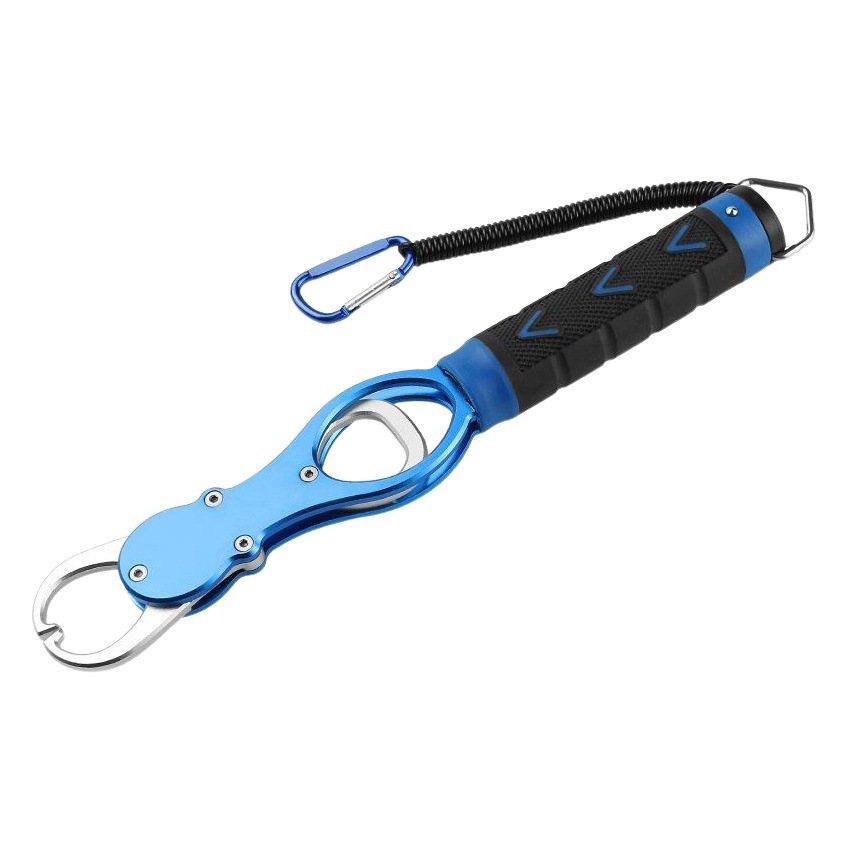 Lin Lake with weighing aluminum alloy fish control device Luya tongs full set of large fish clamp fishing tongs fishing gear fishing supplies