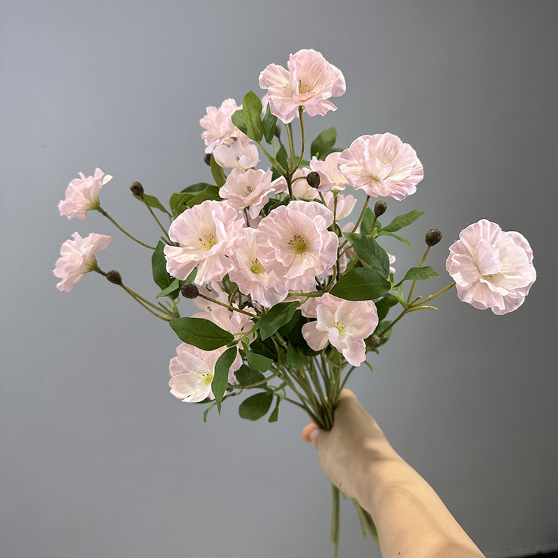 Picture of Cross-Border Popular Small Daisy Artificial Bouquet Dutch Chrysanthemum Wedding Home Photography Decoration Props Ornaments Pastoral Wildflower
