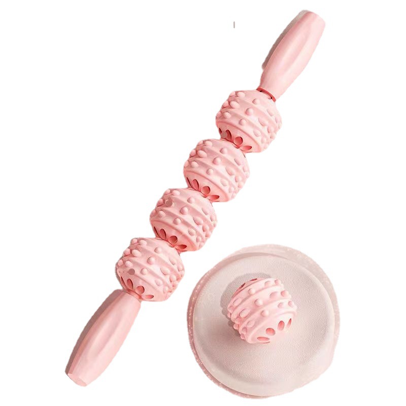 Picture of Massage Stick, Mace, Roller, Fitness Fascia Stick, Leg Muscle Relaxation Roller, Calf Yoga Stretching