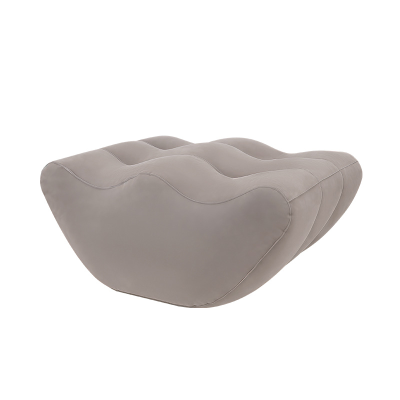 Picture of Inflatable Leg Pillow Raising Foot Pillow Bed Artifact Decompression Pillow Knee Relaxation Fatigue Relief Trapezoidal Leg Cushion in stock