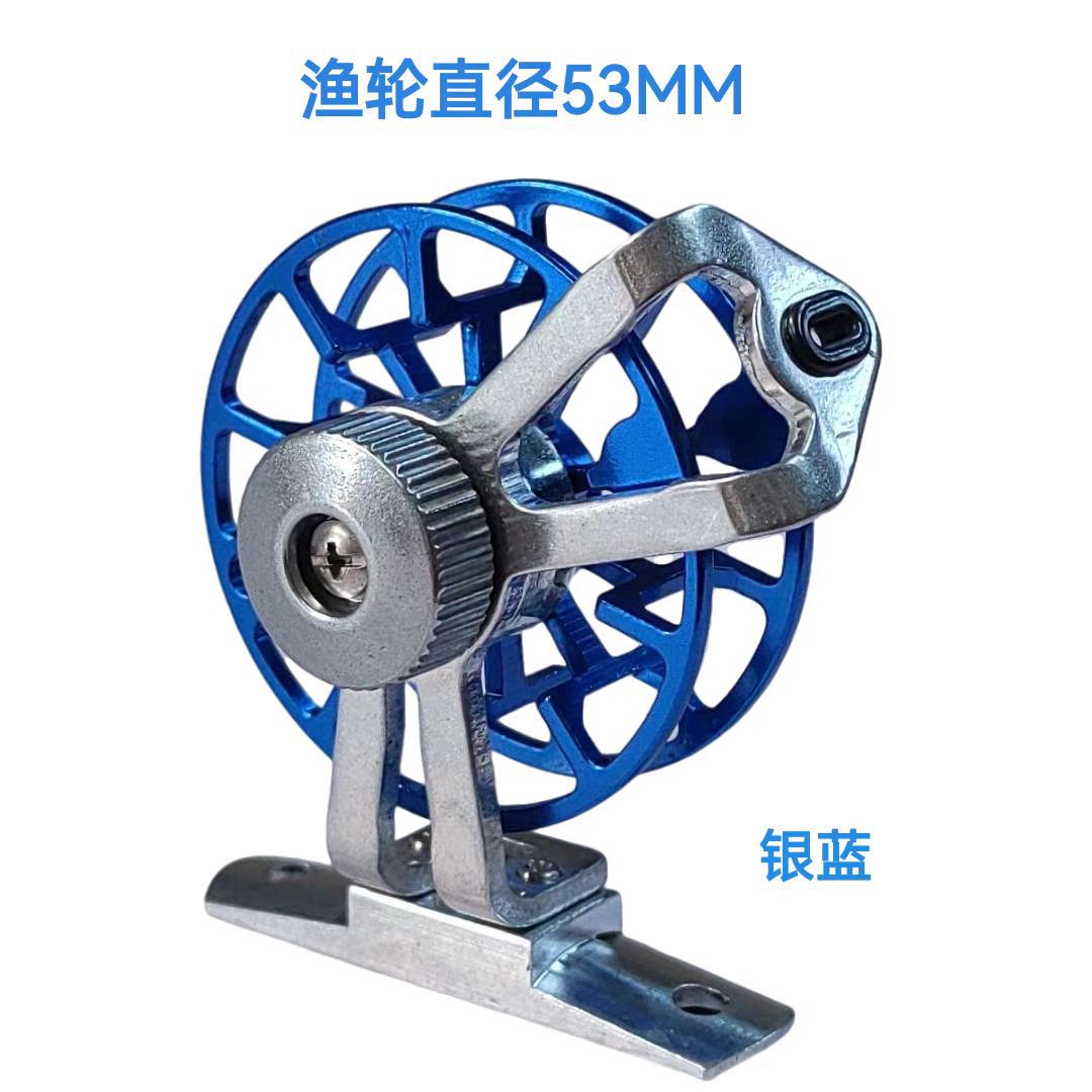 Picture of Morica all-metal fishing reel front wheel ice fishing wheel fly fishing wheel raft fishing wheel live fish buckle fishing wheel fishing reel