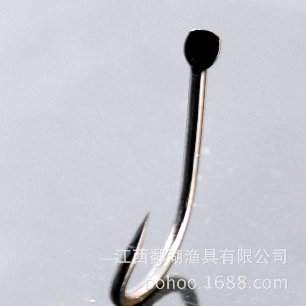 Picture of Believal Hanging Box Fish Hook with Barbed High Carbon Steel Fishing Black Fishing Gear Carp Crucian Carp Turtle Cocked Mouth Black Pit