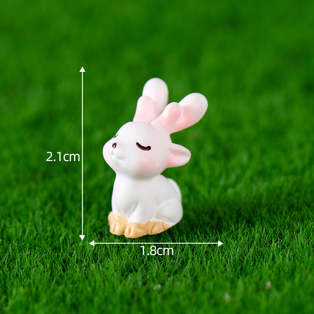 Picture of Micro landscape creative cute little elk animal doll hand-made blind box landscape decoration accessories desktop small ornaments