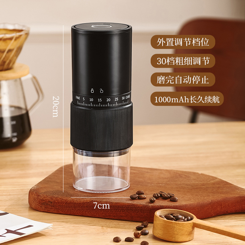 Picture of Hand Brewed Italian Grinder Automatic Coffee Machine Rechargeable Coffee Grinder Household Small Bean Grinder Portable Grinder