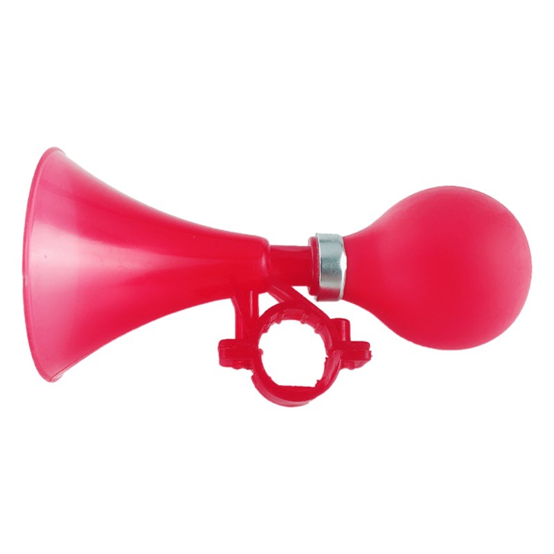 Bicycle mountain bike horn color horn air pressure horn transparent gas stroller horn bicycle accessories