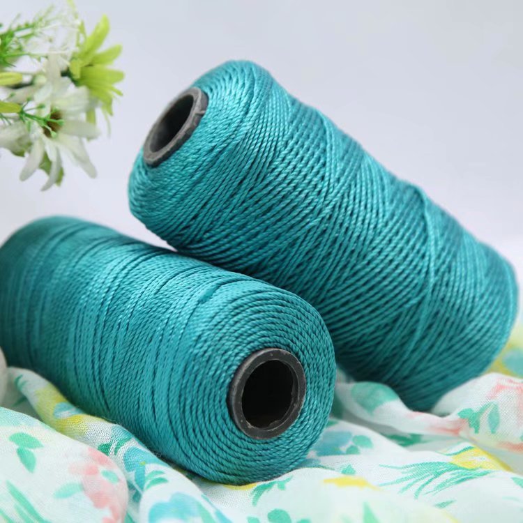 Picture of Gold thread mixed strand bright silk thread handmade diy crochet sweater doll scarf thread coat hand knitting thread factory wholesale