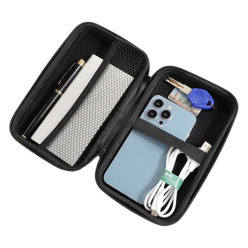 Mobile Hard Drive Storage Bag Digital Eva Hard Shell Seagate Suitable for Toshiba Samsung Wd Western Digital Storage Box