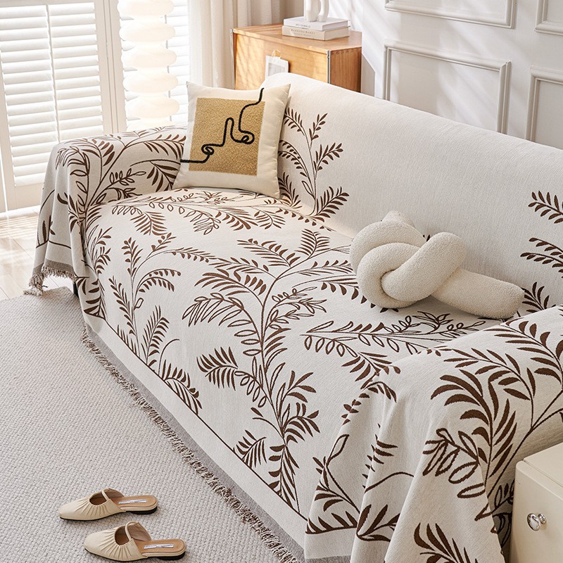 Chenille Sofa Cover Towel Four Seasons Universal Anti-cat Scratch Sofa Towel All-inclusive One-piece Nordic Universal Sofa Cover