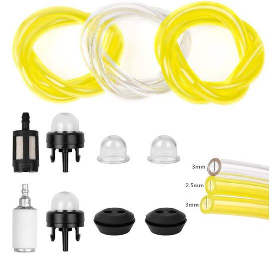 Picture of Lawn mower carburetor oil cup oil bubble assembly logging saw lawn mower Stilhus Warner oil bubble universal