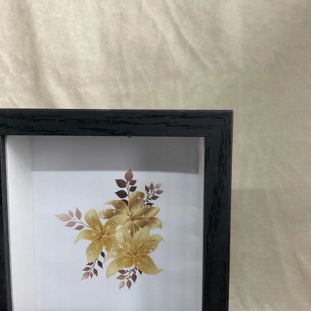 Picture of Hollow Picture Frame Dried Flower Photo Frame Empty Frame Handmade Roses Immortal Flower Specimen 6 Inches 7 Inches 8inch 10inch A4A3 Phase
