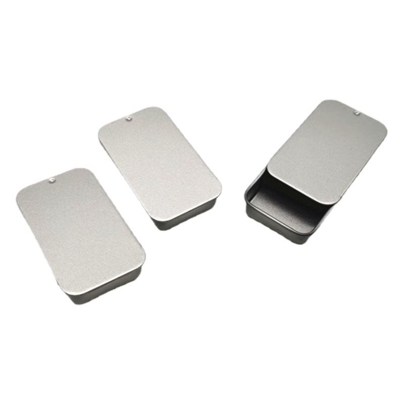 Iron Box Customized 60 Push-Pull Box Mini Small Iron Box Tinplate U Disk Box with Lid Liquid Lipstick Packaging Tin Box
