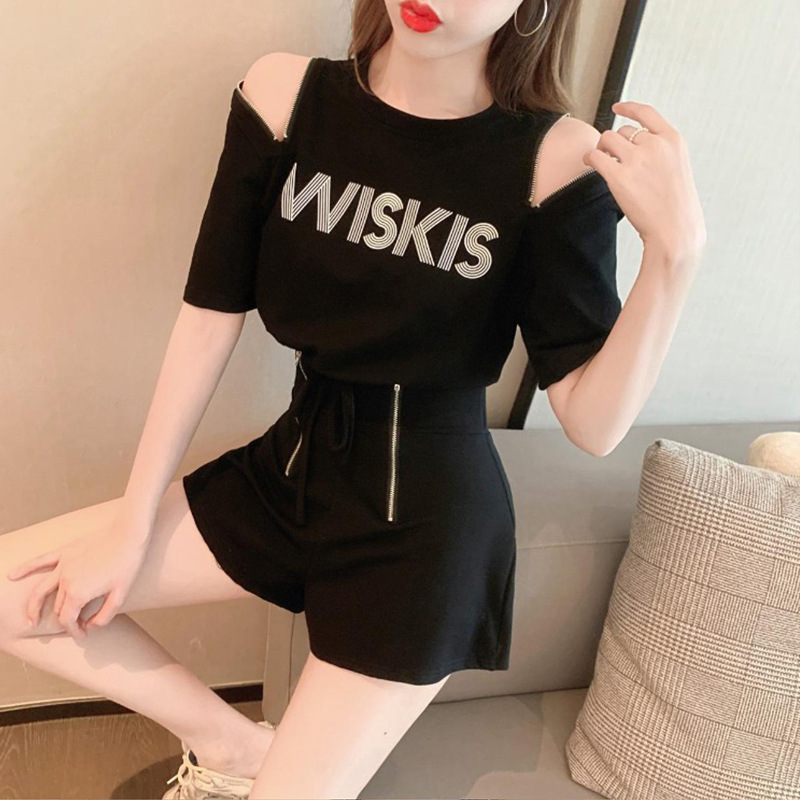 Salt light cooked two pieces suit Internet celebrity 2024 fried street suit summer new high-grade small western style clothes suit female fashion