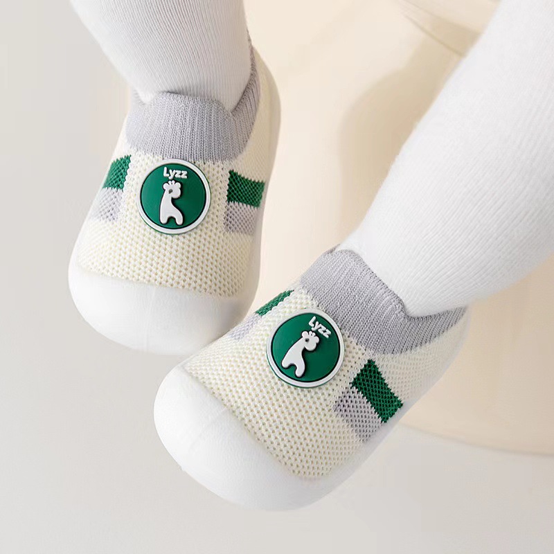 Picture of Baby Toddler Shoes Spring & Fall Soft Sole Non-Slip Infant Shoes Mesh Breathable Anti-Falling Kidsren's Shoes Indoor