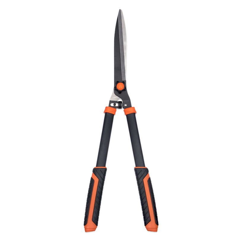 Factory spot Garden aluminum alloy pruning shears shrinkable blackened garden gardening pruning shears