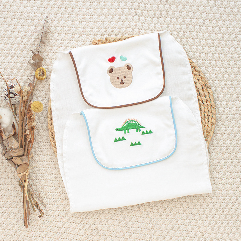 Picture of Sweat Towel Sports Children's Boys and Girls Autumn Large Type A Moon Cotton Summer Type A Baby Can Write Names
