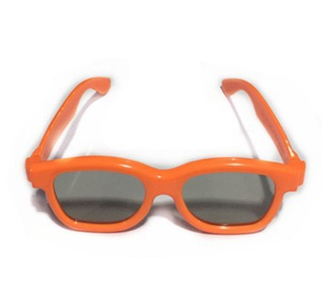 Picture of Red and blue 3D glasses for watching movies polarization IMAX giant screen non-flash myopia naked eye 3D metal clip polarization