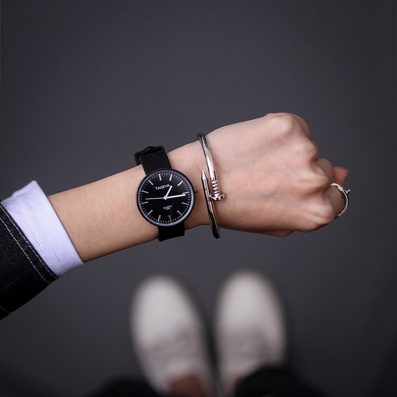 Watch Female Student Korean Style Simple Fashionable Casual Cute Cartoon Japanese Style Soft Girl Small Fresh Quartz Watch
