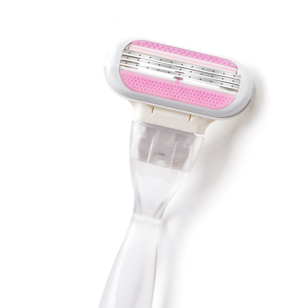 Picture of Manufacturer Wholesale Women's Manual Razor Hair Removal Knife Women's Private Part Razor Armpit Hair Three-Layer Epilator Shaver